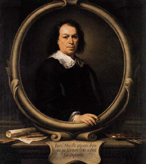 Bartolome Esteban Murillo Self-Portrait Norge oil painting art